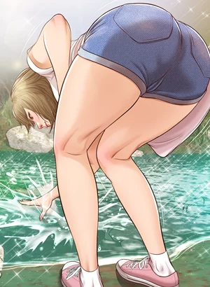 She's all wet