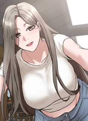 Drinking alone with her