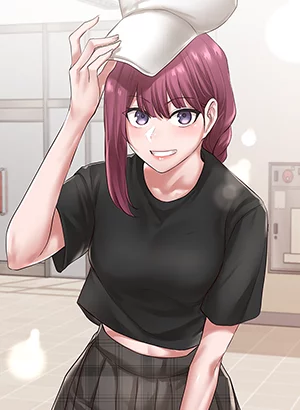 Real laughter of her