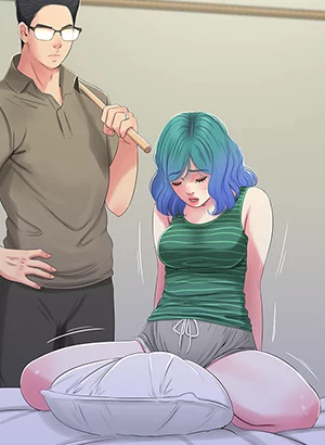 Punishing the naughty girl