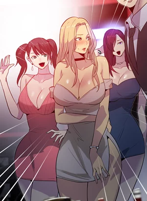 Hostess at the karaoke