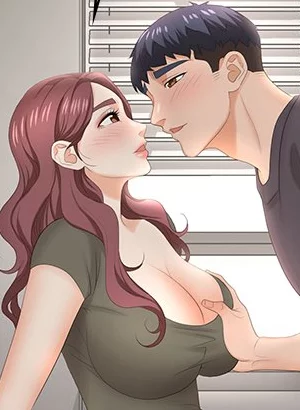 MIN-JUN peeking in the room filled with moan